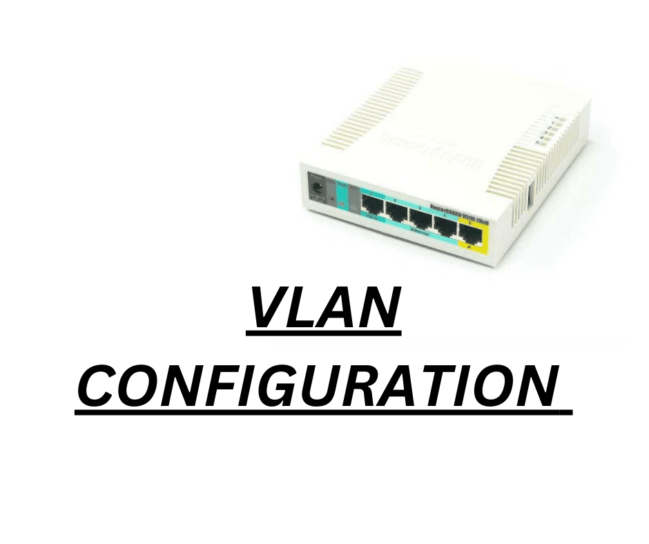 vlan configuration in mikrotik router using bridge